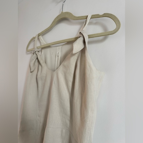 Vintage Giorgio Armani Linen Dress (Presumed 90s) – Size S quiet luxury - Picture 4 of 7